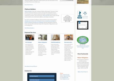 Wordpress website fully developed using Underscore | CoencE Web Develpment and Marketing