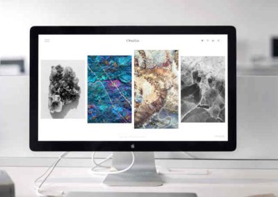 Desktop web development workstation for designing websites | Coence Web Development & SEO Marketing
