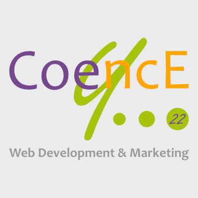 CoencE Web Development & Marketing square banner.