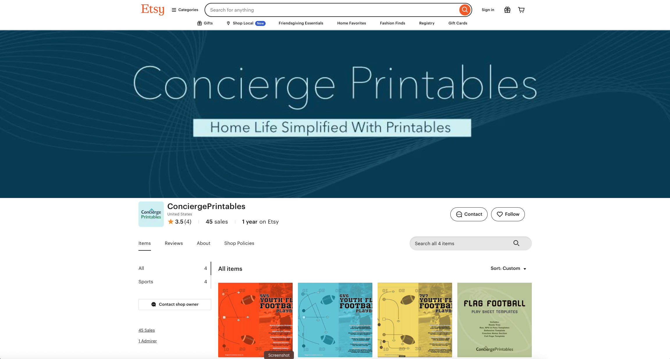 coence-portfolio-etsy-success-concierge-printables-storefront Two surfers walking into the water by the peir | CoencE Web Development and Marketing